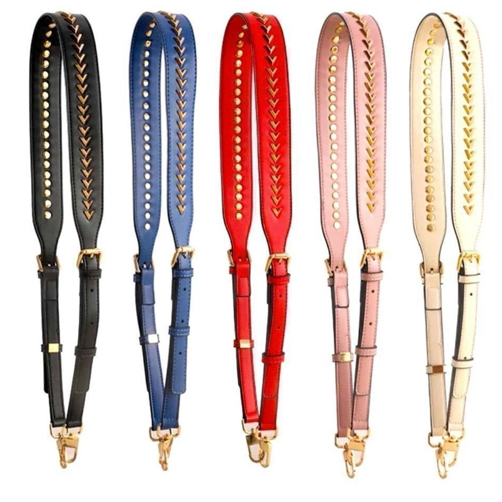 Stylish Blue Strap with Gold Accents - Picture 2 of 3
